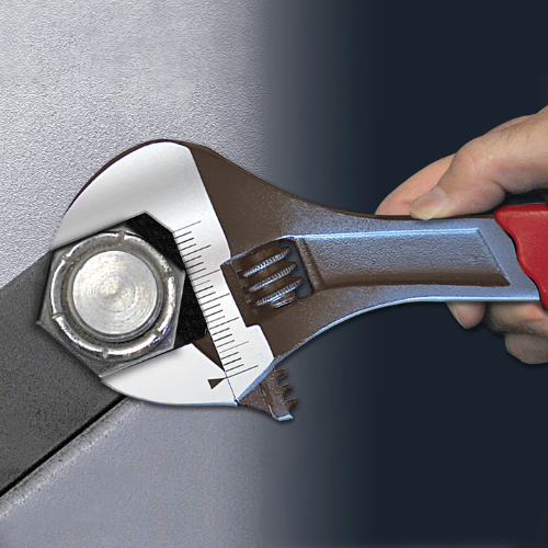 6in Pro Grip Adjustable Crescent Wrench