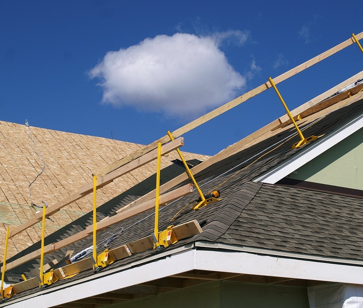 Acro Rake Edge Guardrail System