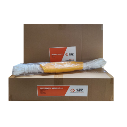 Warning Line Pennant Flags