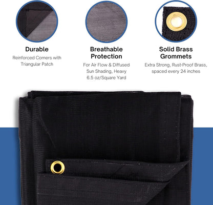 Kotap Mesh Debris And Truck Tarp 12ft X 16ft