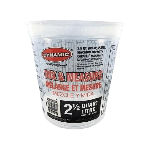Mix And Measure Pail With Mixing Ratios