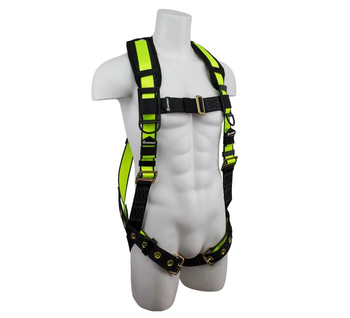 Safewaze Pro Full Body 1D Harness w/ Tongue Buckle Legs