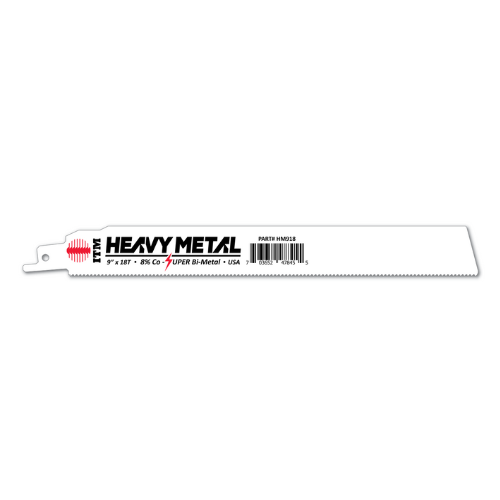 Heavy Metal Cutting Recip Blades - Bulk