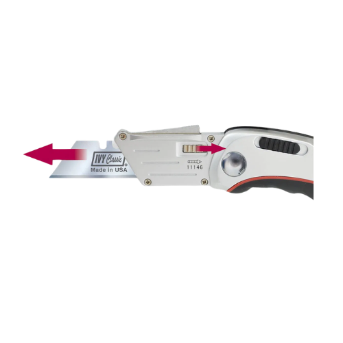Folding Utility Knife w/Storage