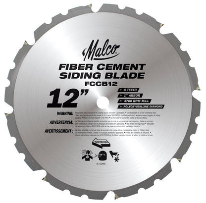 Malco Fiber Cement Circular Saw Blades