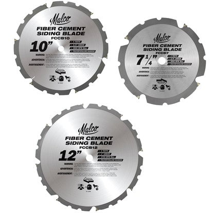 Malco Fiber Cement Circular Saw Blades