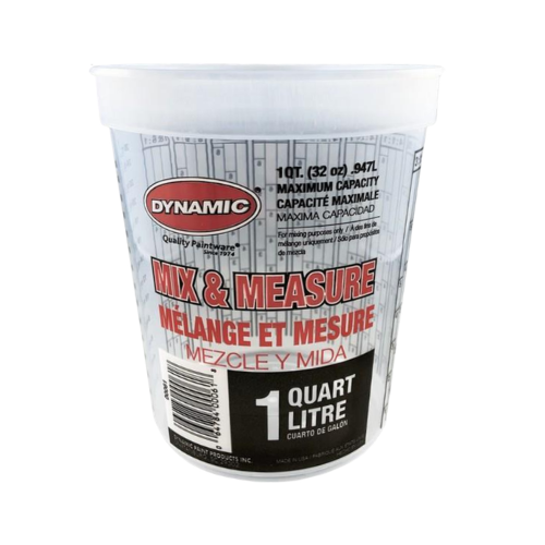 Mix And Measure Pail With Mixing Ratios