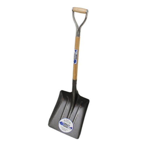 #2 Coal Shovel With D-Grip Wood Handle