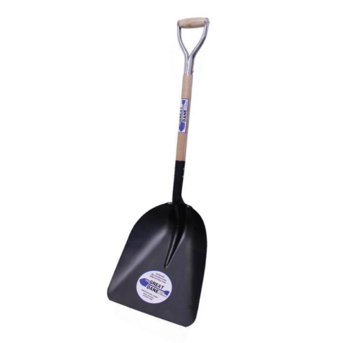 #8 Steel Scoop w/ D-Grip Handle