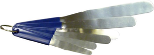 Newborn Ringed Set Of Slicks including 3in Tapered, 3in, 4in, 5in, 6in And 10in With Rubber Grips