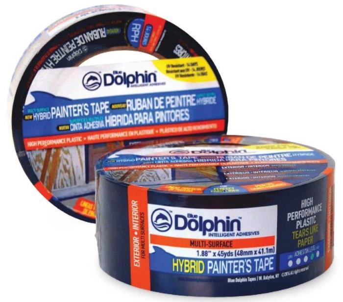 Blue Dolphin Hybrid Exterior High Performance Tape for Smooth Surfaces ...