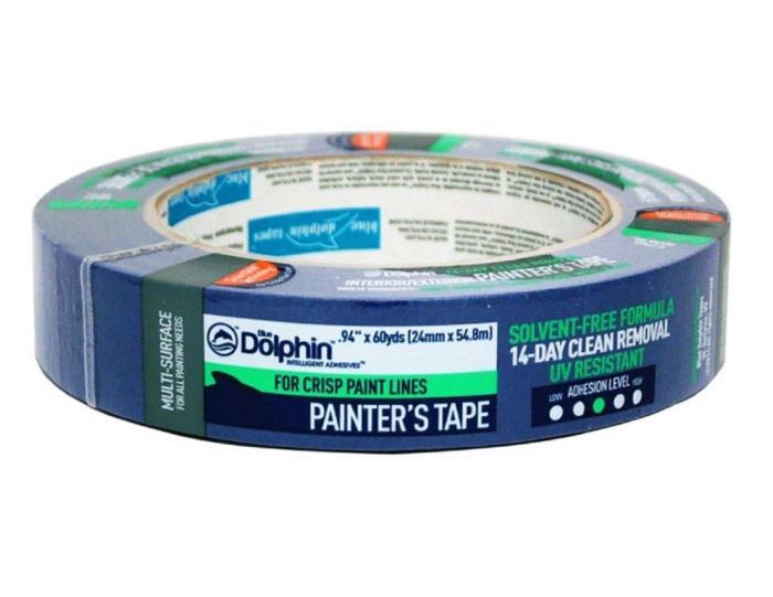 Blue Dolphin Blue Painters Masking Tape – Up Side Down Supply
