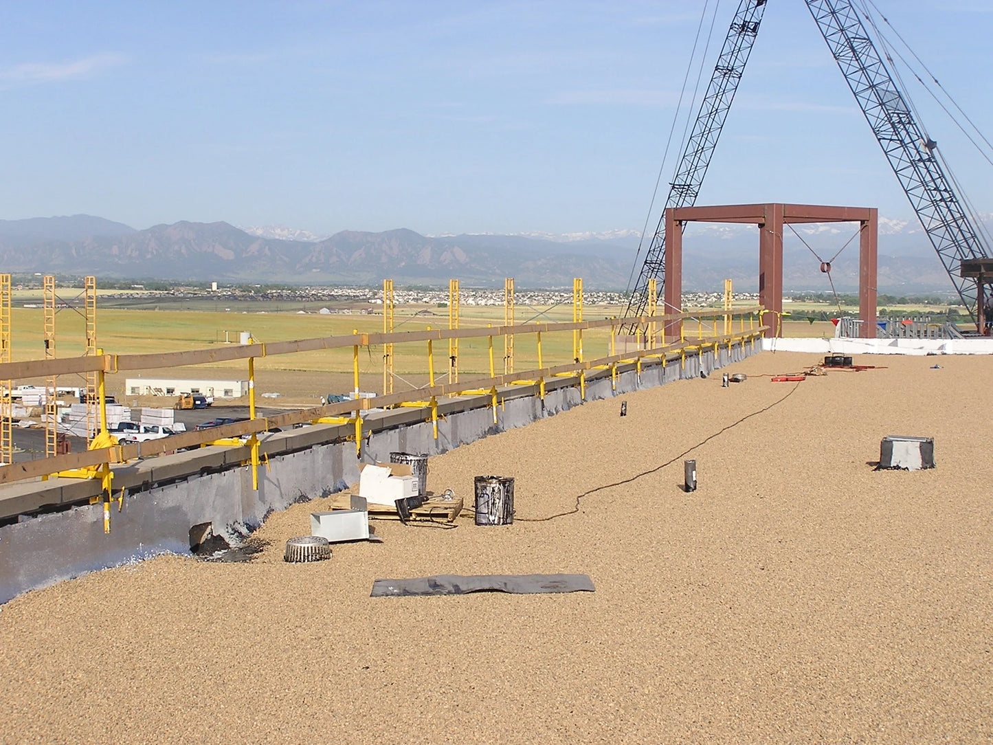 Acro Parapet Wall Guardrail System