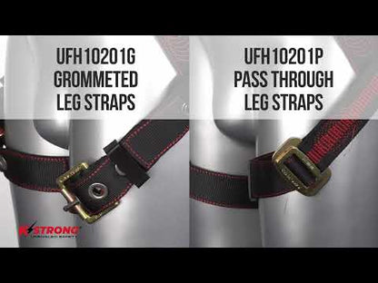 KStrong Kapture Elite 1D Harness w/ Tongue Buckle Legs